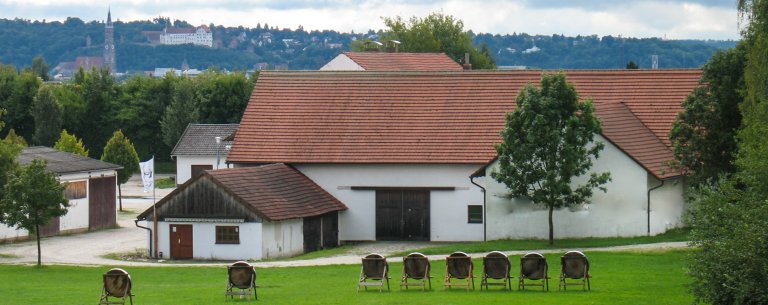 Ziegeleigelände mit Landshut Ziegeleigelände mit Landshut