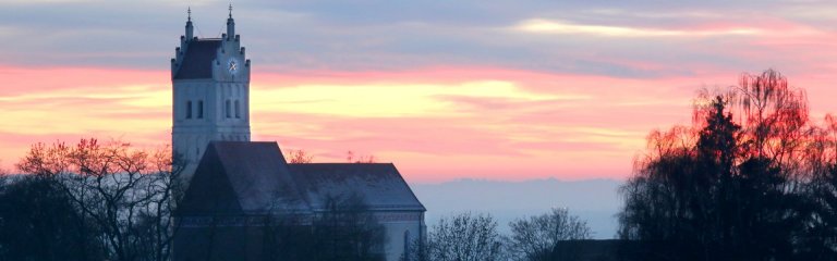 Startseite Kirche Eugenbach Winter